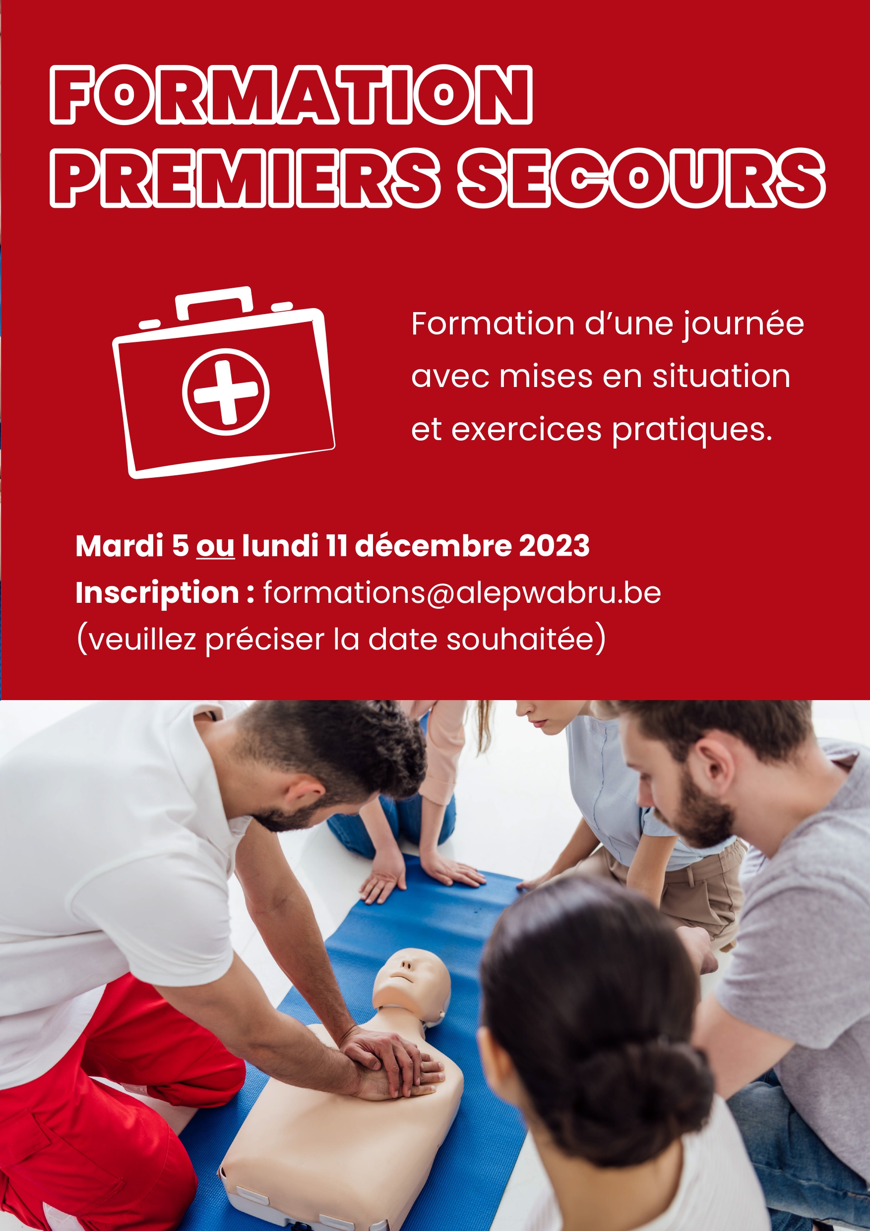 Read more about the article Formation premiers secours